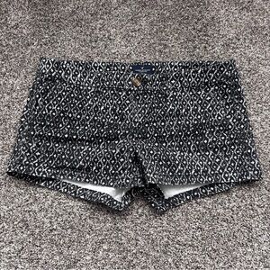 American Eagle Outfitters Black and White Shorts